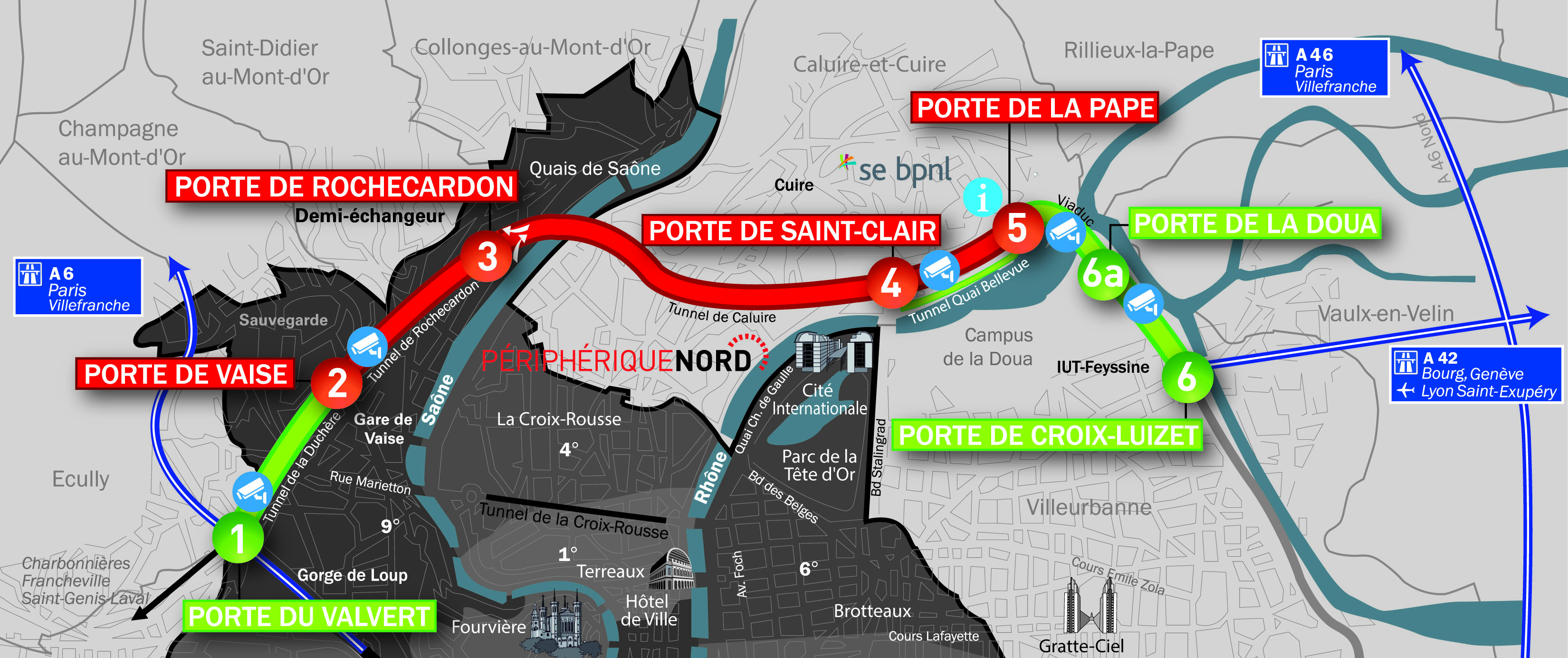 Webcams - Périphérique Nord